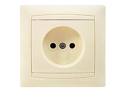 Розетка 1-на Сакура крем LMR1120 Лємансо