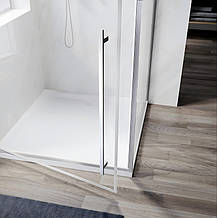 Душова кабіна без піддона Koer SR SC08-90x90x200-TR-01 прозоре скло Easy Clean 6 мм, хром (KR5371), фото 4