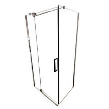Душова кабіна без піддона Koer SR SC02-100x80x200-TR-01 прозоре скло Easy Clean 8 мм, хром (KR5355), фото 5