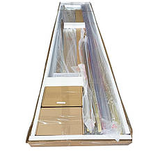 Душова кабіна без піддона Koer SR SC03-90x90x200-TR-12 прозоре скло Easy Clean 6 мм, матове золото (KR5358), фото 5
