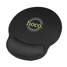 Килимок для миші HOCO GM30 Polar Fox mouse pad with wrist support Black yL.