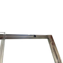 Душова кабіна без піддона Koer SR SC04-100x100x195-TR-01 прозоре скло Easy Clean 5 мм, хром (KR5361), фото 6