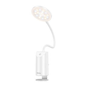 Світильник HOCO HX10 Clip table lamp White ly