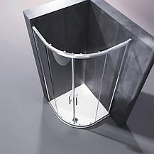 Душова кабіна без піддона Koer SR SC04-90x90x195-TR-01 прозоре скло Easy Clean 5 мм, хром (KR5360), фото 4