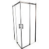 Душова кабіна без піддона Koer SR SC03-90x90x200-TR-07 прозоре скло Easy Clean 6 мм, графіт (KR5359), фото 9