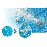 Насос для фільтрації басейну INTEX 26636 5678 л/год + картридж, шланги та фітинги, фото 4