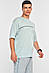 Футболка чоловіча батальна м'ятного кольору 200453M, фото 2