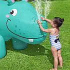Надувна іграшка з розприскувачем Jumbo Hippo Bestway 52569 Дитячий Надувний Розбризкувач, фото 4