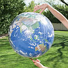 Пляжний надувний м'яч 61 см з LED підсвічуванням Планета Земля Bestway 31045 Надувний м'яч для басейну, фото 4