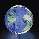 Пляжний надувний м'яч 61 см з LED підсвічуванням Планета Земля Bestway 31045 Надувний м'яч для басейну, фото 7