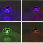 Світлодіодна лампа-поплавок для басейну на сонячній батареї Bestway 58111 Підсвічування для басейну, фото 3