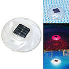 Світлодіодна лампа-поплавок для басейну на сонячній батареї Bestway 58111 Підсвічування для басейну, фото 5