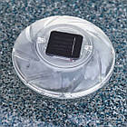 Світлодіодна лампа-поплавок для басейну на сонячній батареї Bestway 58111 Підсвічування для басейну, фото 9