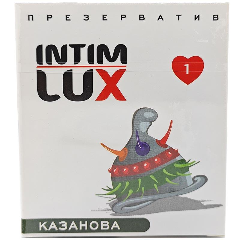 Презервативи з вусиками Intim Lux "Казанова" 1шт