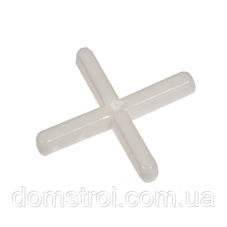 Набор дистанционных крестиков для плитки 8 мм / 30 шт INTERTOOL HT-0358, фото 1
