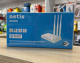 Маршрутизатор Netis WF2409E, 300Mbs, 3 антени, 4-портовий 10/100bs