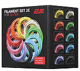 Картридж 2E для 3D ручки PCL, 1.75 мм, 10 шт, мікс  (SHiz16642), фото 3