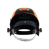 Зварювальна маска хамелеон TEKHMANN WH-500Т Orange|Black (SHiz16622), фото 2