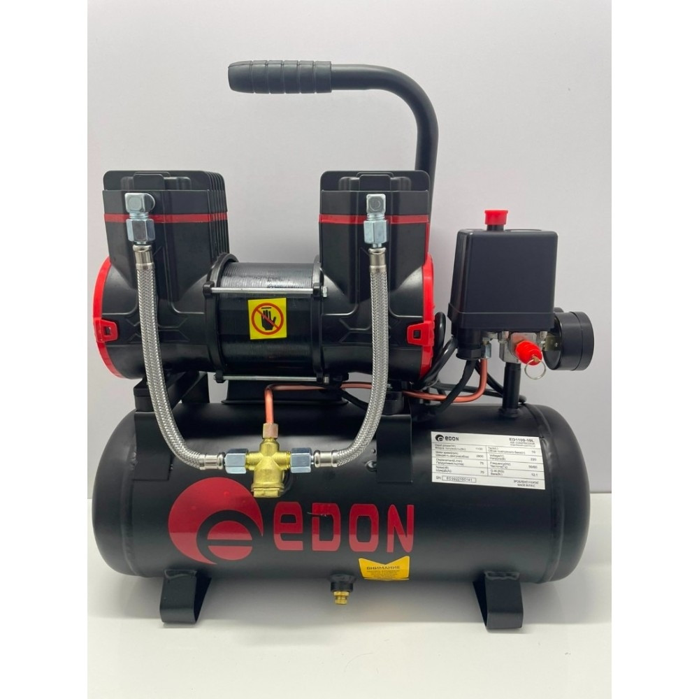 Компресор безмасляний Edon ED 1100-10L