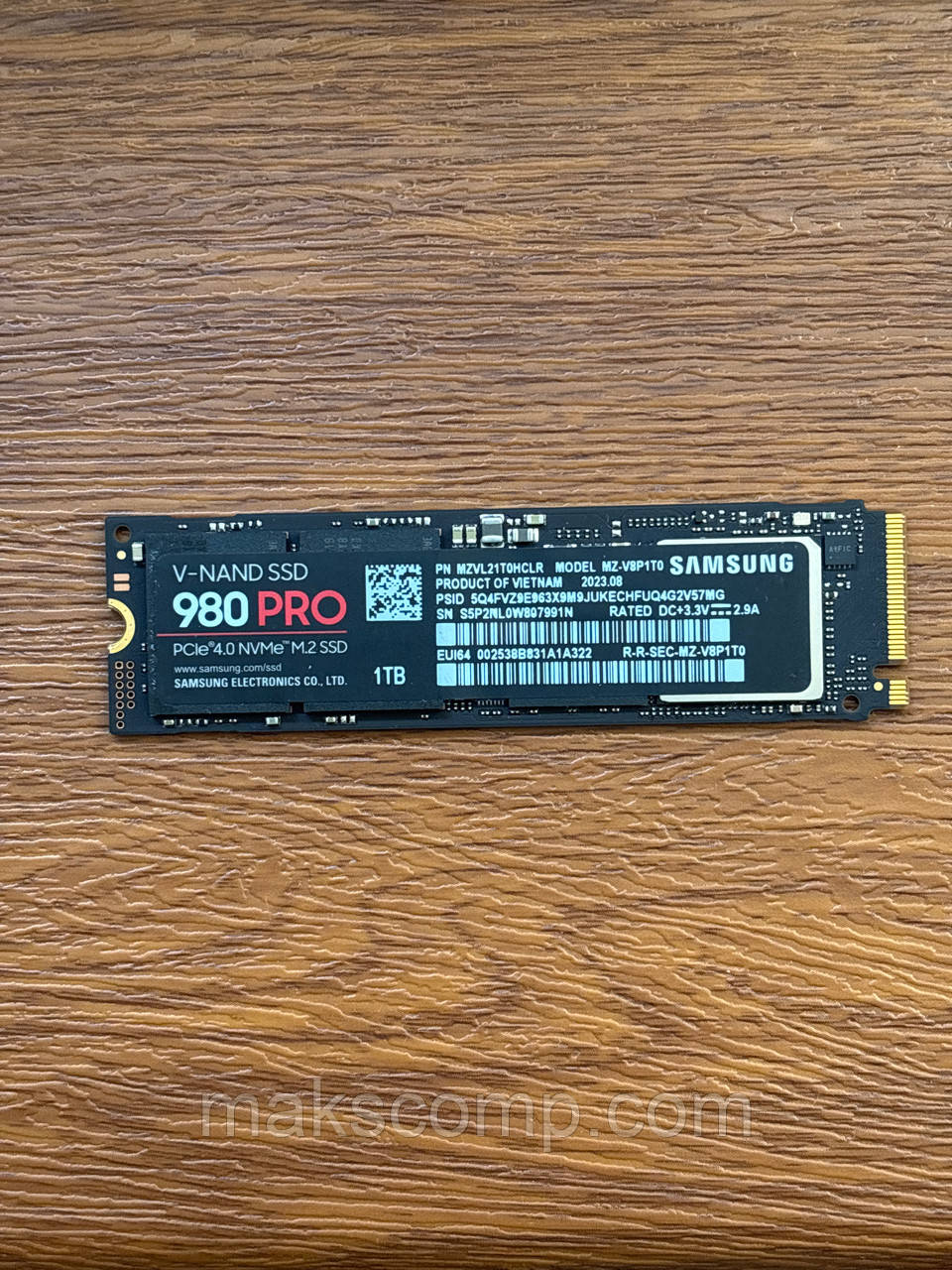 SSD Samsung 980 pro 1TB m.2 2280 V-NAND MLC NVMe PCIe® Gen4 x4 MZVL21T0HCLR