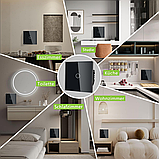 TAWOIA TW-102L-WT: Сенсорний скляний вимикач 1000 Вт (чорний), фото 7