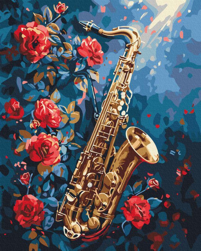 Картини за номерами BrushMe Квітковий джаз (BS54043) 40 х 50 см, фото 1