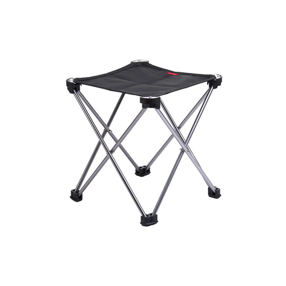 Стілець розкладний туристичний Naturehike NH20JJ019 (Чорний)