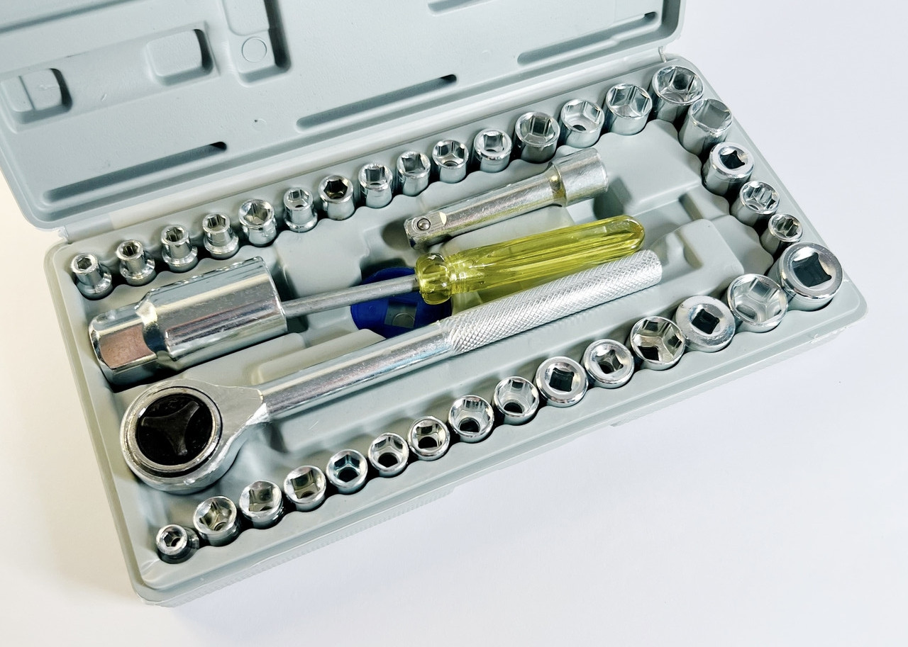 Набір інструментів 40 предметів Combination Socket iC227, фото 1