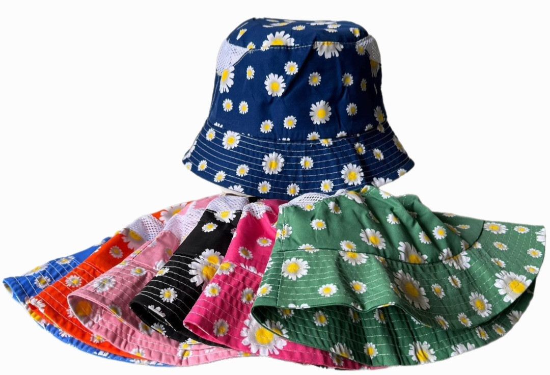 Оптом Жіноча панама  Котон с сіткою р. 56-58см