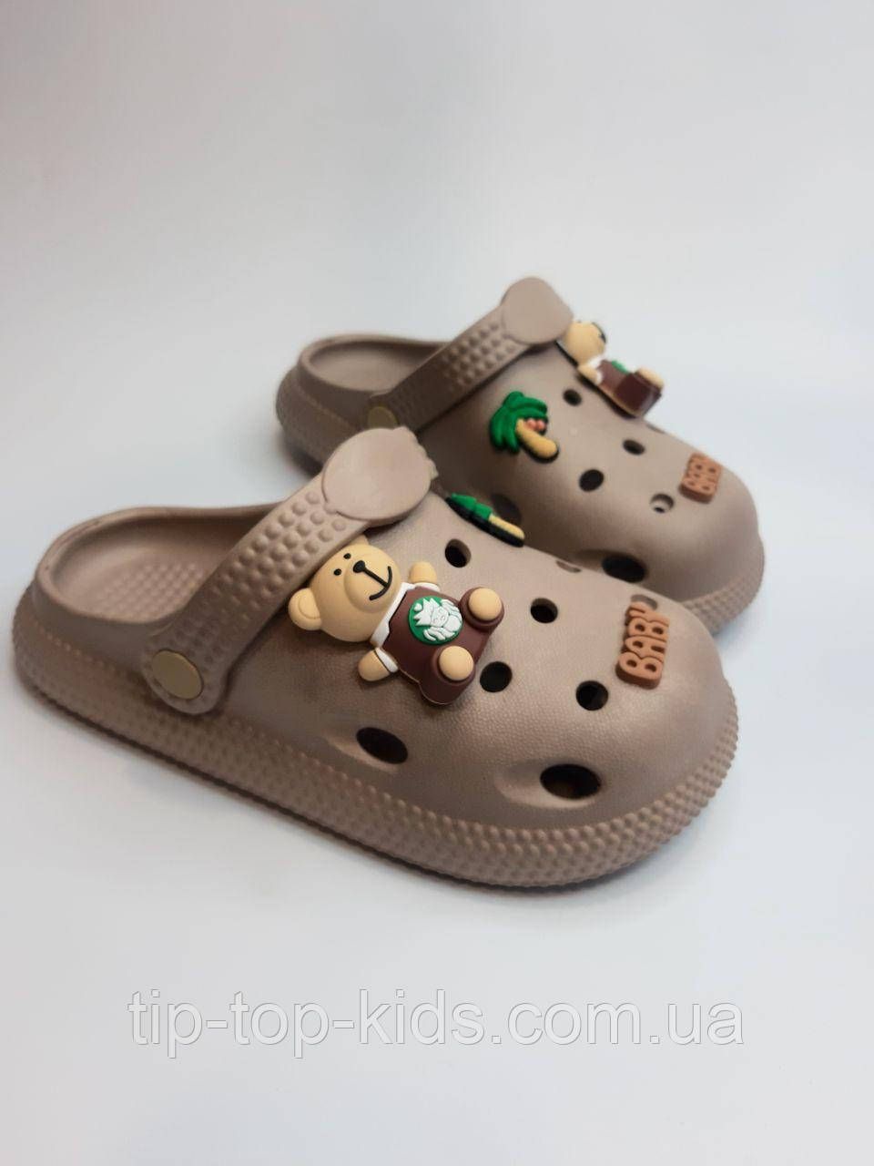 Сабо-крокси 351-1 кор коричневі р.34, фото 1