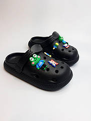 Сабо-крокси 351-1 чорні р.32