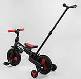 Дитячий велосипед-трансформер Best Trike 23031 з батьківською ручкою, фото 5