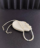 Натуральний ефіопський опал. Намисто з натурального ефіопського опалу .Намисто чокер  опал .Індія., фото 2