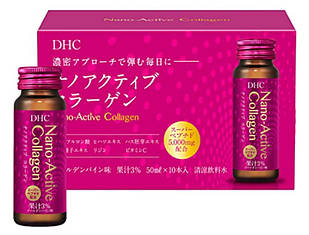 DHC Nano Active Collagen Нано активний питний колаген, 10 шт. по 50 мл. До 06/2026