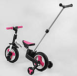 Дитячий велосипед-трансформер Best Trike 55475 з батьківською ручкою, фото 4