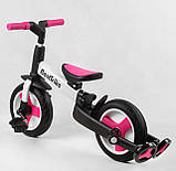 Дитячий велосипед-трансформер Best Trike 55475 з батьківською ручкою, фото 6