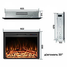 Електрокамін (очаг) ROYAL FLAME Goodfire Lite 33 (EF33B), фото 3
