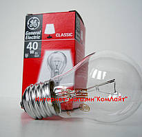 Лампа розжарювання General Electric 40 A1/CL/E27 240V A50 прозора (Угорщина)