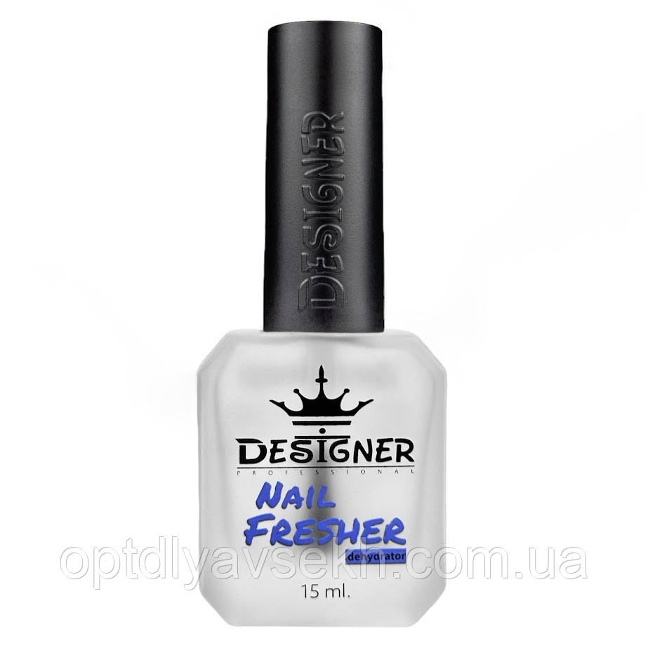 Знежирювач для нігтів, фрешер для гель-лака Nail Fresher Дизайнер, 15 мл, фото 1
