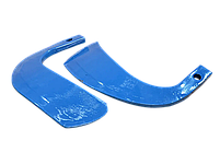 Комплект ножів на фрезу сталеві посилені, для мінітракторів Правий і Лівий (220 мм) АВТЕК (2 шт.), фото 2