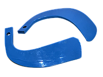 Комплект ножів на фрезу сталеві посилені, для мінітракторів Правий і Лівий (220 мм) АВТЕК (2 шт.), фото 4