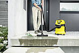 Пилосос Karcher WD3 Battery (1.629-910.0) ( чорний з жовтим ) DS, фото 4