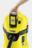 Пилосос Karcher WD3 Battery (1.629-910.0) ( чорний з жовтим ) DS, фото 7