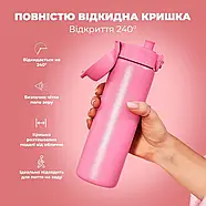 Пляшка для води металева вакуумна ION8 500 мл. Vacuum Insulated, Rose Bloom, фото 3