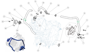 Водяна помпа квадроцикла Segway Snarler AT6