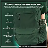 Пляшка для води ION8 750 мл. BPA Free, Dark Green, фото 5