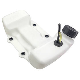 Бензобак на 4 кріплення для бензокоси (вихід збоку)