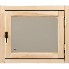 Вікно для сауни Tesli "Еко" поворотне 600 х 500