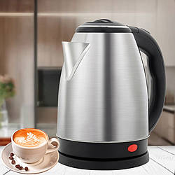 Електричний чайник 2л нержавіюча сталь Hoffmans Electronics HM-1818 электрочайник для дома