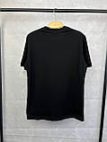 Футболка Classic Black чоловіча чорна бавовна, фото 4